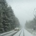 Schnee im Erzgebirge