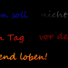 Man soll nicht
