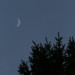 Mond am Himmel Low Key