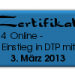 zertifikat arran
