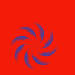Blauer Federkreis
