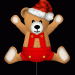 Weihnachtsteddy-Jacky