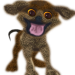 jacky1 Hund gemalt fell1