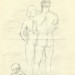 Skizze-Mann-Frau-Baby-Jacky-1982_1024