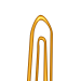 bueroklammer_orange_ziegenkind