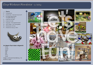 Gimp-Werkstatt Newsletter 2-2014