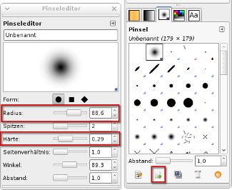 Pinseleditor