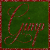 aufgedruckte Schrift